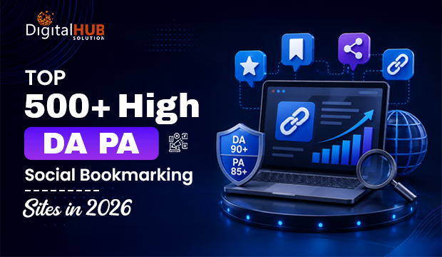 Top 500+ High DA PA Social Bookmarking Sites in 2026